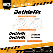 Décalcomanies adhésif Campeur Dethleffs - D