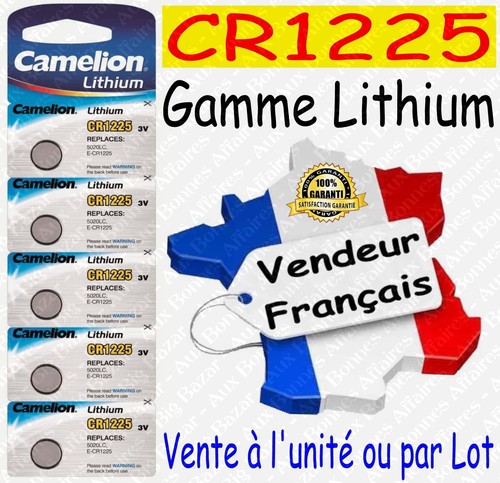 Piles battery lithium - lithium, 3v