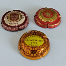 3 Capsules champagne CHANOINE