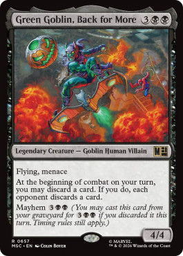 Magic mtg bouffon - bouffon, vert,