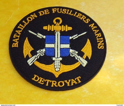 Tissu patch bataillon de - bataillon,