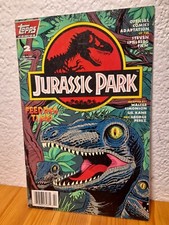 Revue vintage US : Topps comics K 47437 JURASSIC PARK 1993 #N2 2 of 4