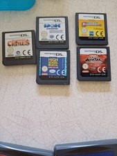 Lot de 5 Jeux Nintendo DS sans