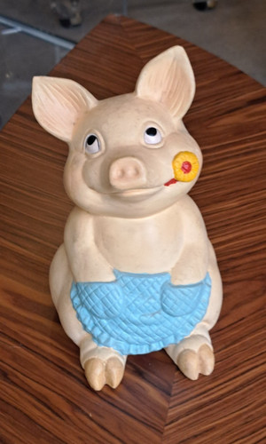 Ancienne tirelire cochon - ancienne,