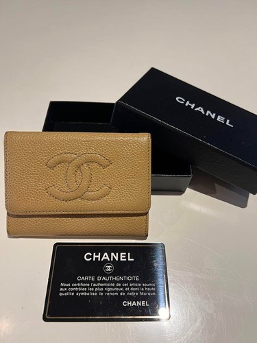 Porte monnaie chanel peau - chanel,