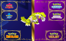 Pokemon Groudon SHINY 6 IV-31 Ecarlate-Violet/Diamant-Perle/Bouclier-Epée