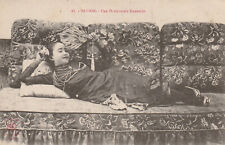 Saigon, une horizontale Annamite - prostituée en Indochine - thème prostitution