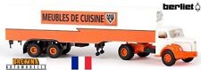 Berliet TLR 8 + semi-rqe "Stouff MIB Meuble" (F) - Brekina - Echelle 1/87 (Ho)