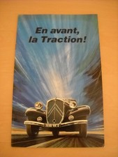 CATALOGUE/BROCHURE CITROEN EN AVANT LA TRACTION - 1984