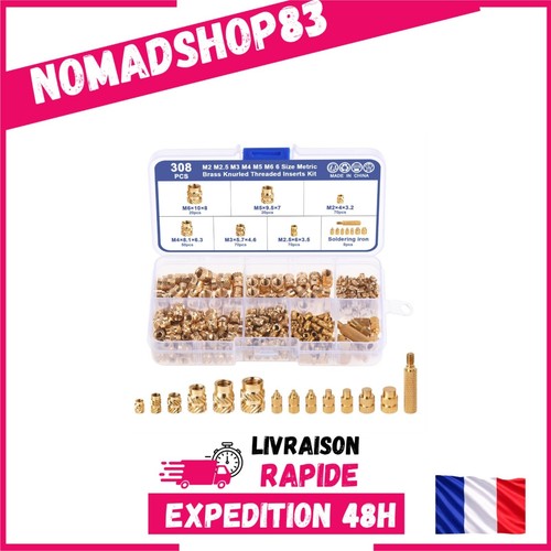 Kit 308 inserts filetés