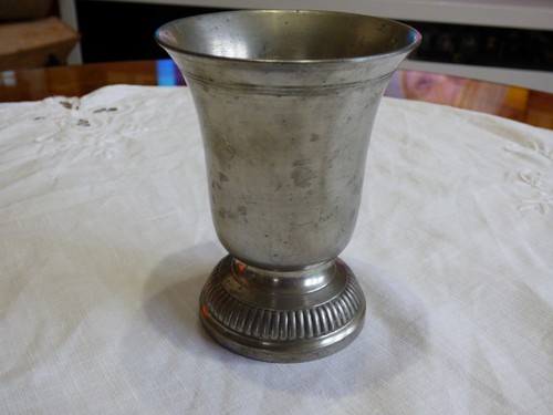 Timbale gobelet etain - timbale,