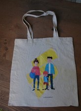 Tote bag sac Air France vintage publicitaire