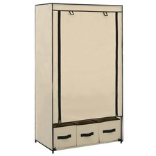 Garde-robe Tissu Penderie Armoire Rangement Etagère Vêtements Chambre vidaXL