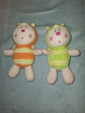 Lot De 2 Peluches Doudous