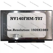 NV140FHM-T07 FHD LED LCD Écran Panneau Tactile Affichage Matrice Digitaliseur
