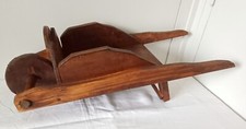 Brouette en bois Art Populaire
