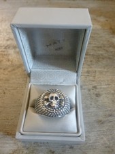 Bague homme acier tête - homme,