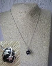 collier  pendentif boule globe