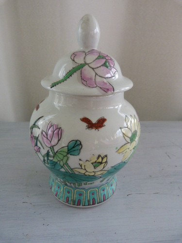 Potiche chinoise verte - chinoise,