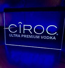CIROC ULTRA PREMIUM VODKA LED enseigne lumineuse néon bar bière pub club home...