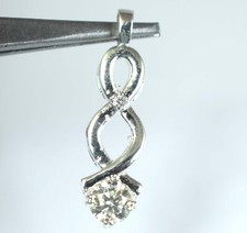 Pendentif Classique En Diamant