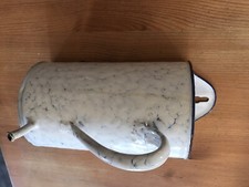 Pot. de lavage fontaine tole emaille deco ou customisation porte ustensils