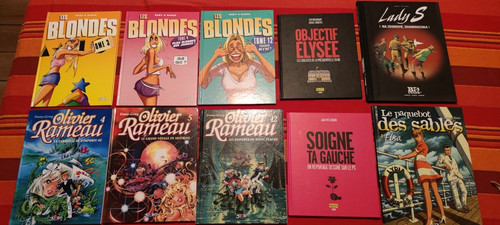 Lot albums de bandes - lot, 10