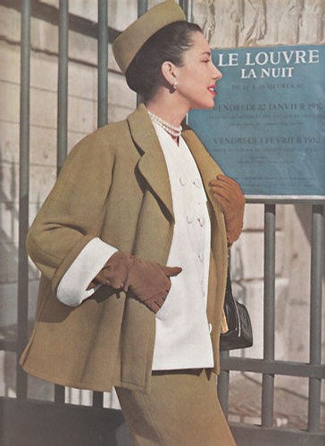Publicité ancienne mode - publicité, la