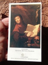 IMAGE PIEUSE RELIQUE JEANNE MARIE BAPTISTE SOLIMANI MISSIONAIRE MONIALE