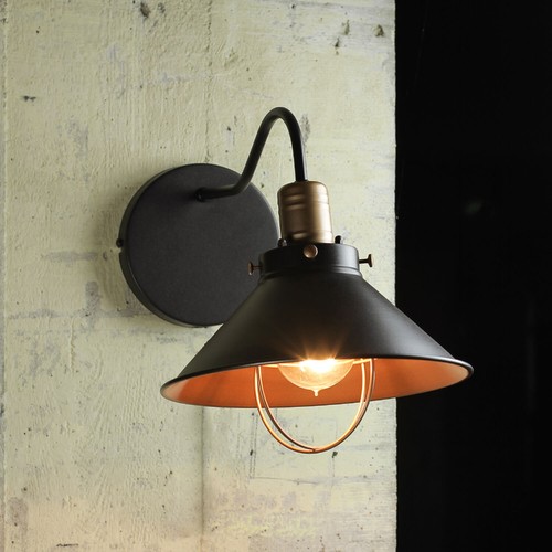 Industriel wandleuchte noir - wandleuchte,