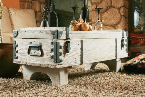 Table basse rustique - rustique, de