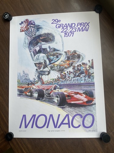 Affiche originale grand prix - originale,