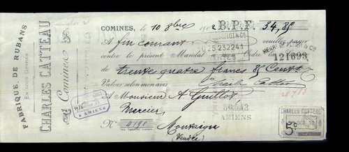 Rubans charles catteau - charles,
