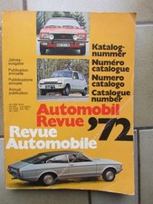 Revue automobile Suisse 1972