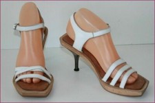 MOSQUITOS Sandales  Cuir Blanc