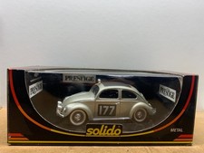 SOLIDO VW VOLKSWAGEN COCCINELLE RALLYE MONTECARLO 1958 1/18 EN BOITE E5