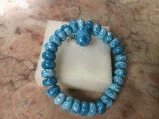 bracelet et bague larimar