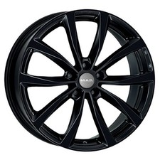 JANTES ROUES MAK WOLF POUR TOYOTA VERSO-S 7.5X17 5X100 GLOSS BLACK 2IQ