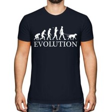 Irlandais Lévrier Evolution De L'Homme T-Shirt Chien Amant Cadeau Walker