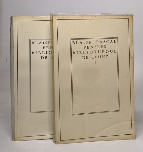 Blaise pascal pensées - ,