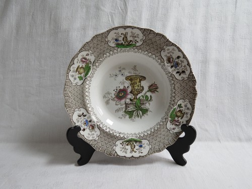 Assiette creuse anglaise - assiette,