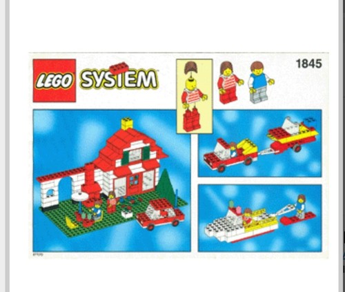 Lego system 1845 - lego, system-1845