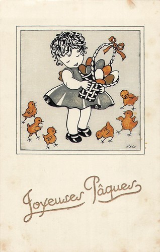 Illustrated easter little - easter,