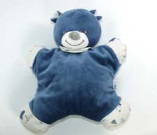 Doudou semi plat coussin ours