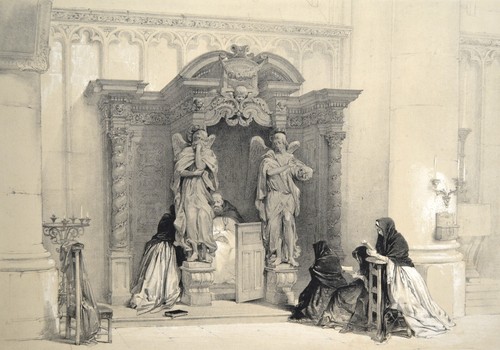 Lithographie louis haghe 1840 - haghe,