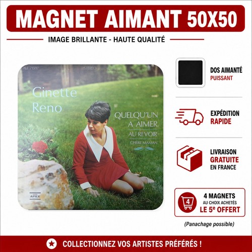 Magnet ginette reno aimer - reno,