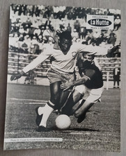 1970 Pelé French issue large Card #10 La Hutte L'Equipe Mexico 70 Pele Photo
