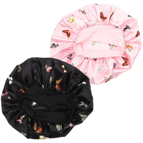 Pcs bonnet cheveux nuit - , À
