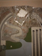 hornby HO reseau monte de train 