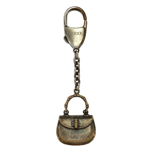 Gucci argent bambou sac - gucci,